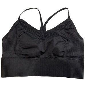Betsey Johnson Performance Black Sports Bra-M